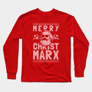 Merry Christ Marx Long Sleeve T-Shirt